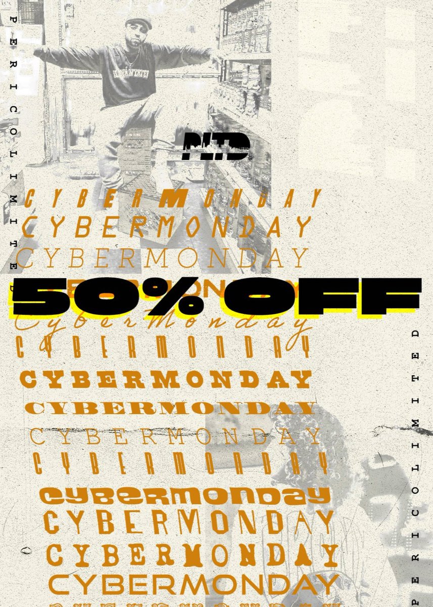 PericoLimited's tweet image. We’re cleaning house tonight!! 

Save 50% off select items on PericoLimited.com while supplies last. #CyberMonday