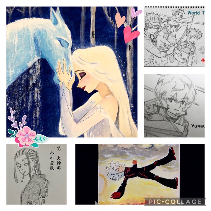 おはようございます😃
今月は5枚でした
いつもたくさんのいいね❤️RTありがとうございます🌸感謝の気持ちで一杯💕

アナ雪 1枚(🥇人気でした)
ワートリ 3枚
東リベ 1枚

仕事が忙しくなり描く時間が減っていますが、絵活はしていきたいので来月もよろしくお願いします💓

 #今月描いた絵を晒そう 