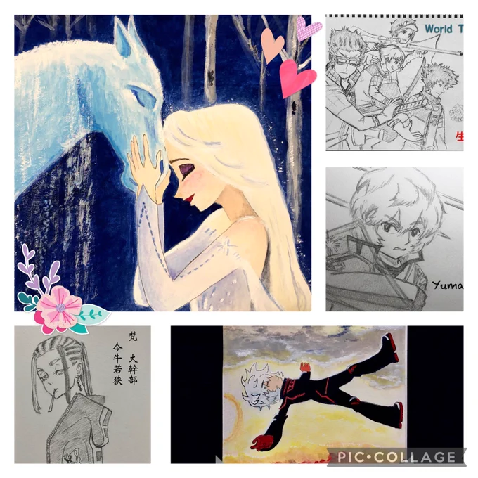 おはようございます😃
今月は5枚でした
いつもたくさんのいいね❤️RTありがとうございます🌸感謝の気持ちで一杯💕

アナ雪 1枚(🥇人気でした)
ワートリ 3枚
東リベ 1枚

仕事が忙しくなり描く時間が減っていますが、絵活はしていきたいので来月もよろしくお願いします💓

 #今月描いた絵を晒そう 
