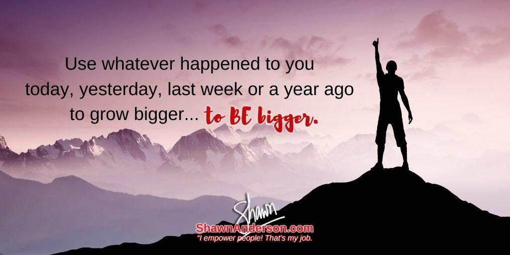 ToShawnAnderson's tweet photo. Be Bigger!

#quotesoftheday #successtrain #joytrain #inspiration #motivation #MondayMorning #Monday #GotheExtraMile #grateful #inspirethemretweet https://t.co/6KOiTPsGQy