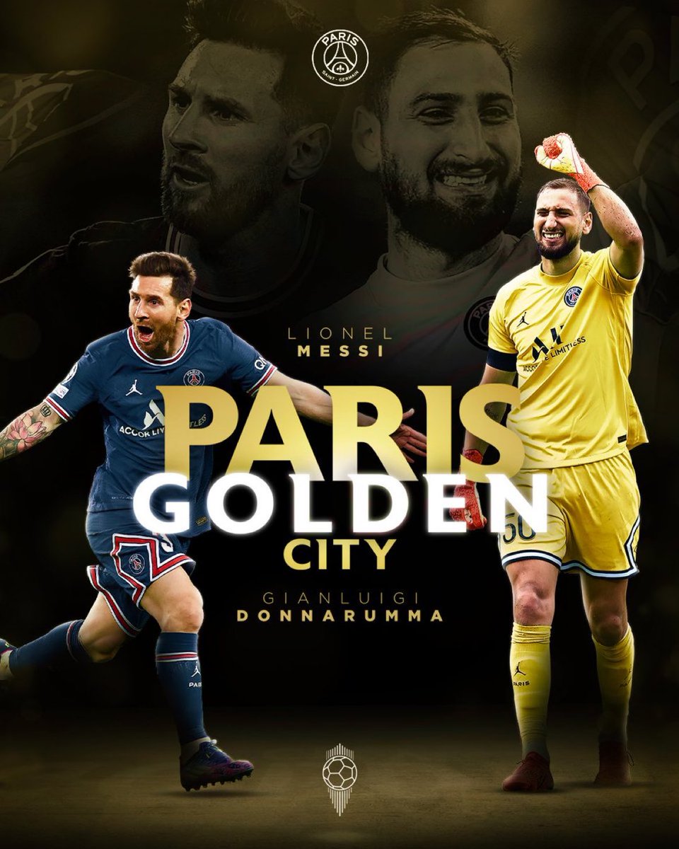 PSG_English's tweet photo. 🏆 #BallonDor  
𝙇𝙚𝙤 𝙈𝙚𝙨𝙨𝙞

🧤 #TropheeYachine  
@gigiodonna1 https://t.co/Q3ZOJtFOLN