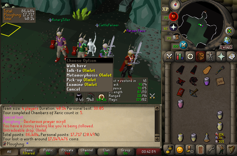 MmorpgCP's tweet image. FARMERS WINNING

First Purple and OLMLET!! HOLY SHIT