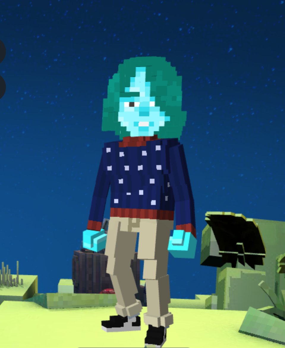 A_Line_Adam's tweet photo. @TheSandboxGame Ready to go for the Sandbox Alpha with my Avatar! Hoping to win a Pass! 🤞 https://t.co/t0HYfaUmyl