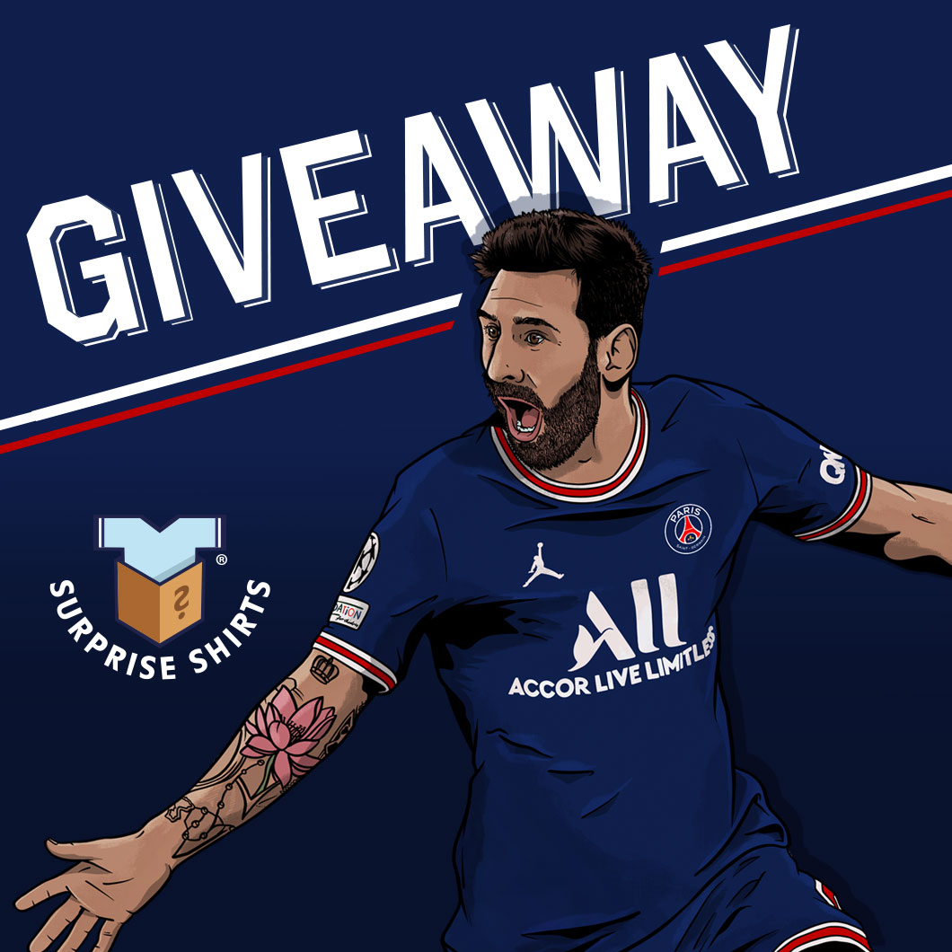 SurpriseShirts's tweet photo. Lionel Messi has won his 7th Ballon D'Or.

To celebrate let's giveaway a https://t.co/4LKMjpRTlz Mystery Box! #BalondeOro 

👇 How to enter:
♻️ Retweet 
✅ Follow Us

Good luck 🤝 https://t.co/YCSfQ5Eluf