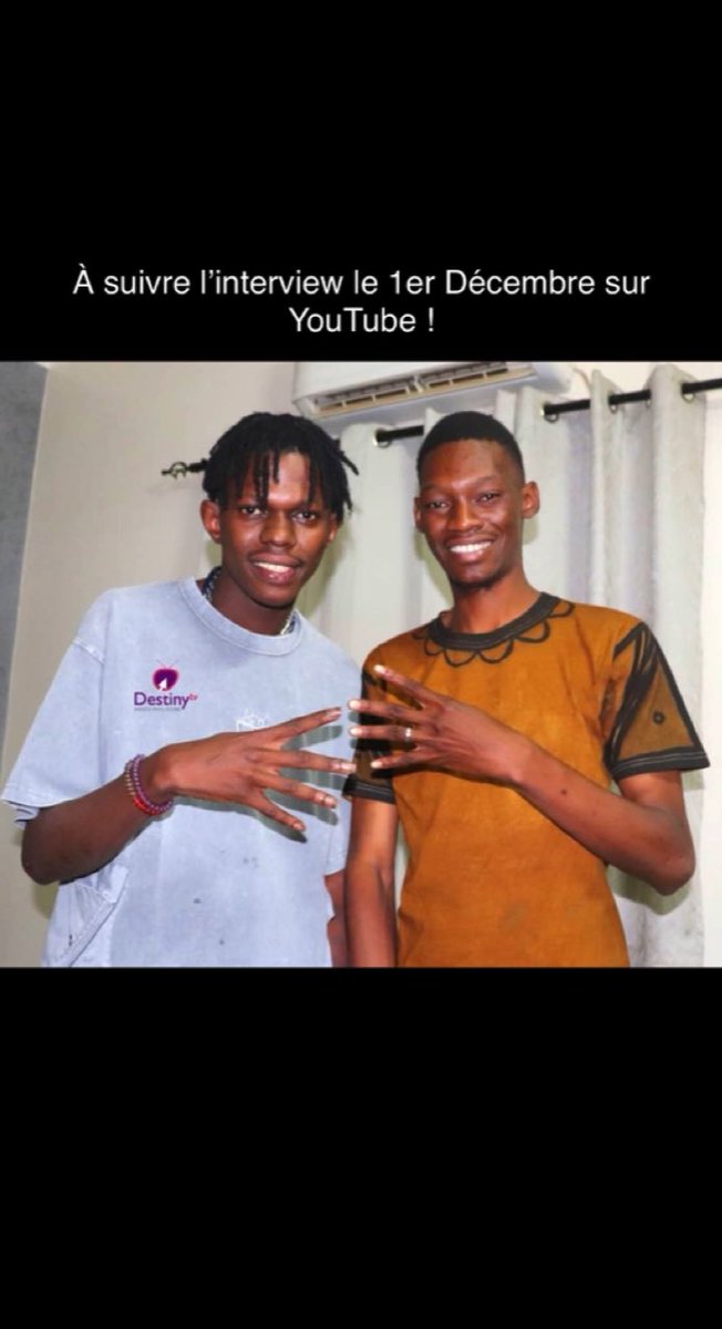 DjibrilKKeita1's tweet photo. Suivez moi dans l’émission #JeunesseMoov sur @MaliDestiny avec la star du #Rapmalien @LilZedX dans une interview exclusive. Pour suivre abonnez-vous ici: https://t.co/67xbRaH0S3 https://t.co/U2zqW1Qwl8
