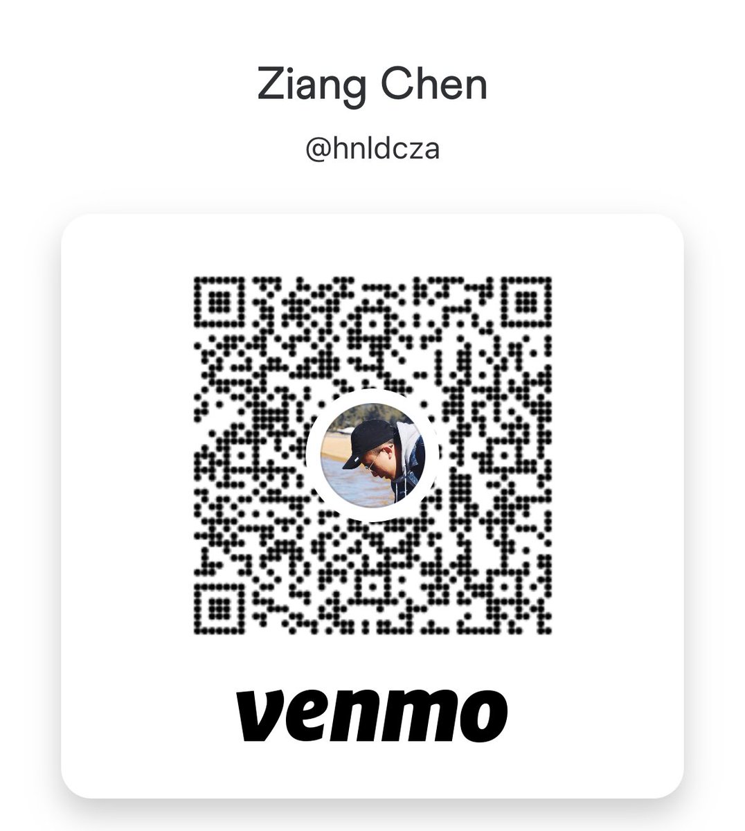 johnlilchen's tweet photo. @Venmo #VenmoMe https://t.co/LEMsjhektL