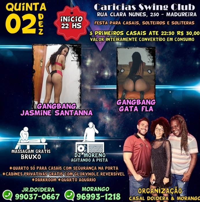 MorangoDoideir2's tweet photo. Quinta é dia de muito sexo no carícias swing clube em Madureira vai perder https://t.co/m6HBVz1tM7