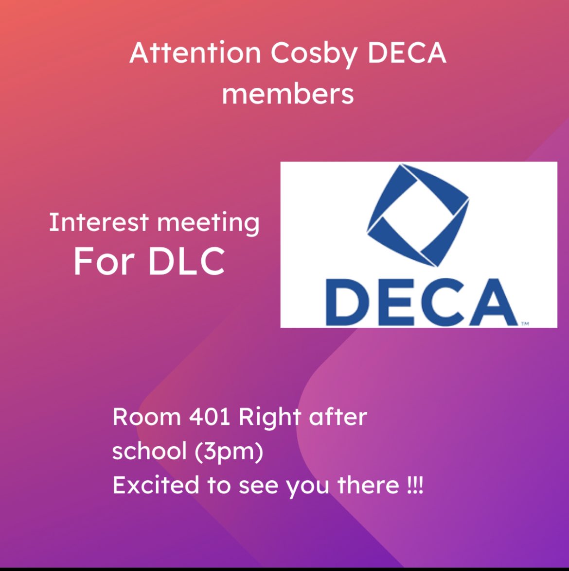 Cosby_DECA's tweet photo. Competition season is right around the corner!! #cosbydeca #rolltitans https://t.co/x9e3OkANvF