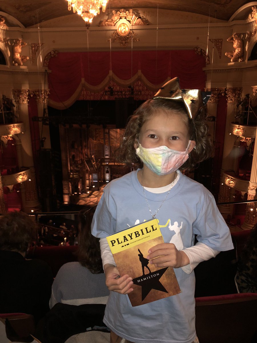 LFalcone12's tweet photo. Early Christmas present to see #hamilton in Philly! Made this girls whole year! She’s been hooked on the movie noted she’s hooked on live performances! Thank you @Lin_Manuel for this amazing work of art! https://t.co/q2A6tzskoL