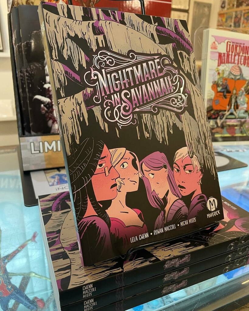 Available now: Nightmare in #Savannah with an exclusive bookplate! Grab it from our website or in person. instagr.am/p/CW4JRGlMDx6/