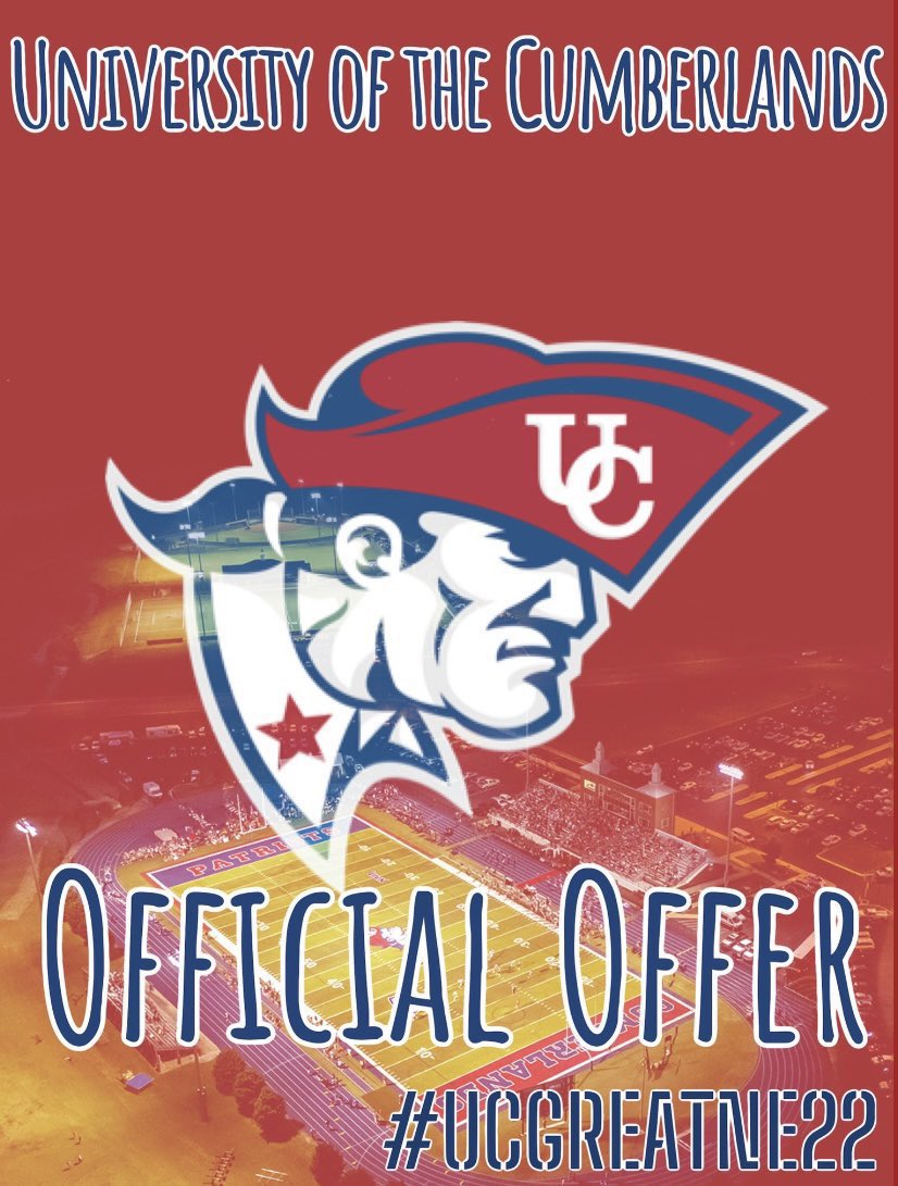 ParrisKyler's tweet photo. After a great conversation with Coach @33_Mckibben I am excited to announce an official offer to play football @UCPatriotFball! 🔵🔴 #UCGREATNE22 
@FB_Recruting_WV @valley_fb @Drew_Akins @harvey_taylor09 @B_Braun50 @ashby_brandon @CSmithScout @PrepRedzoneTN https://t.co/lym6BCHErD