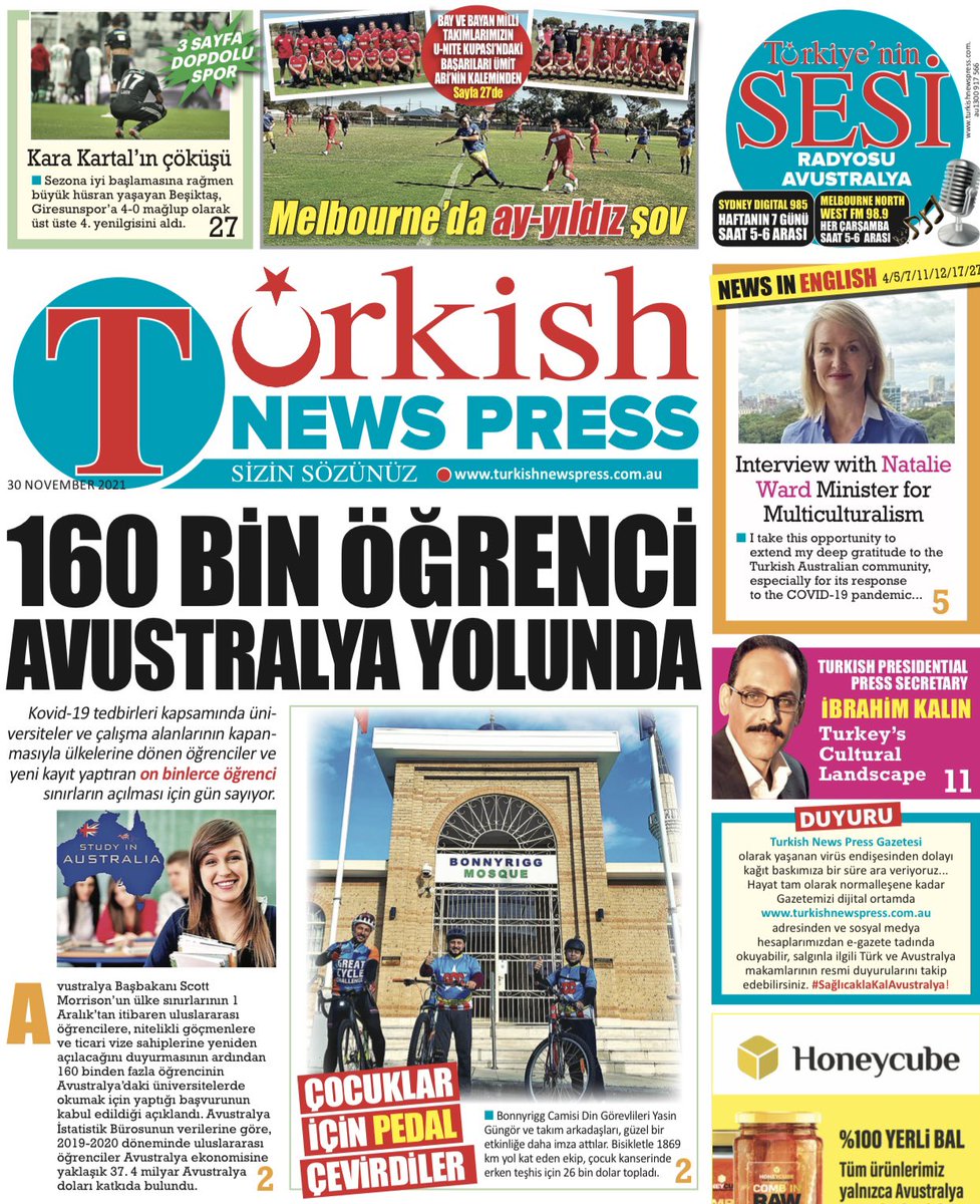 yasinhaya's tweet image. Thank you #TurkishNewsPress 
Teşekkürler #TürkiyeninSesi 👏🏻🥰
🚵‍♀️🦸‍♂️👧👶🏻👳🏻‍♂️ 🙋‍♂️🤲🏻❤️🌺 

As a father, an Imam (Sheikh) an educator, I am passionate about ensuring that we deliver a better tomorrow for the children of the future. Thanks for your support.
📍@GreatCycleC #GCCOZ
