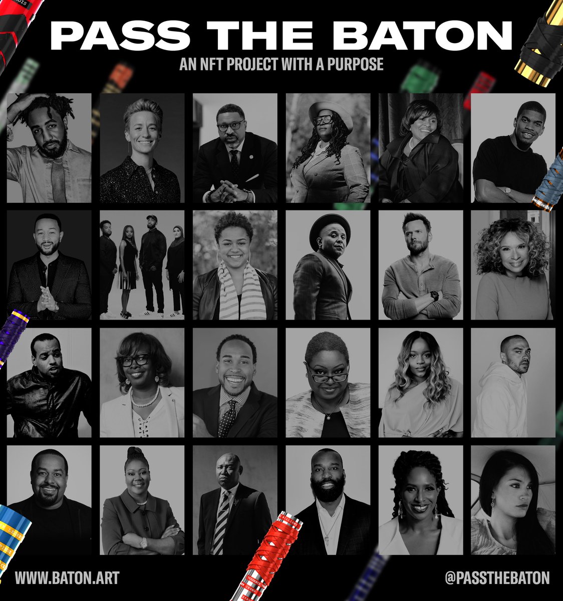 Pass The Baton — MINTING NOW! tweet media