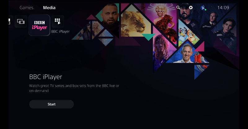 bbcpress's tweet photo. Gamers will be thrilled to learn that @BBCiPlayer has arrived on the PlayStation 5, just in time for Christmas. Find out more ⬇️