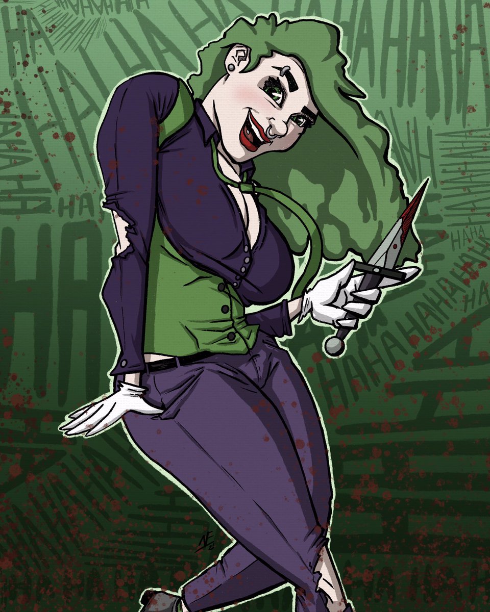 Pin up Joker crossplay, Character - Rule 63 Joker From - DC…