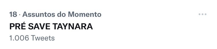 redebiel's tweet photo. Já estamos nos Trends! 

Quero ver CEM RTS aqui! 

PRÉ SAVE TAYNARA https://t.co/uLKYS0k2Bf