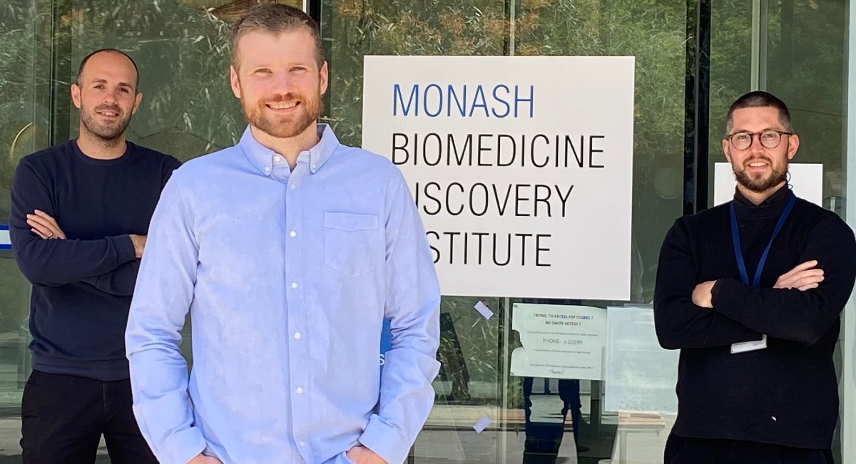 MonashBDI's tweet photo. Research published in @PNASNews has expanded our knowledge of how T cells might recognise infections or disease. Co-led by BDI's @benjaminsgully &amp; @martindavey85, first author PhD student @m_rice2 in @RossjohnLab. Paper https://t.co/GhPiIxfvy5 &amp; Full story https://t.co/ttsfSTdTNd https://t.co/6XvtXBXyVS