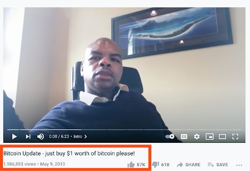 pushpendrakum's tweet photo. Do you know ?

 @Davincij15 told everyone to buy $1 worth of Bitcoin for financial freedom.

           Like comment retweet 
                   For legend https://t.co/Bu8fzJA9we