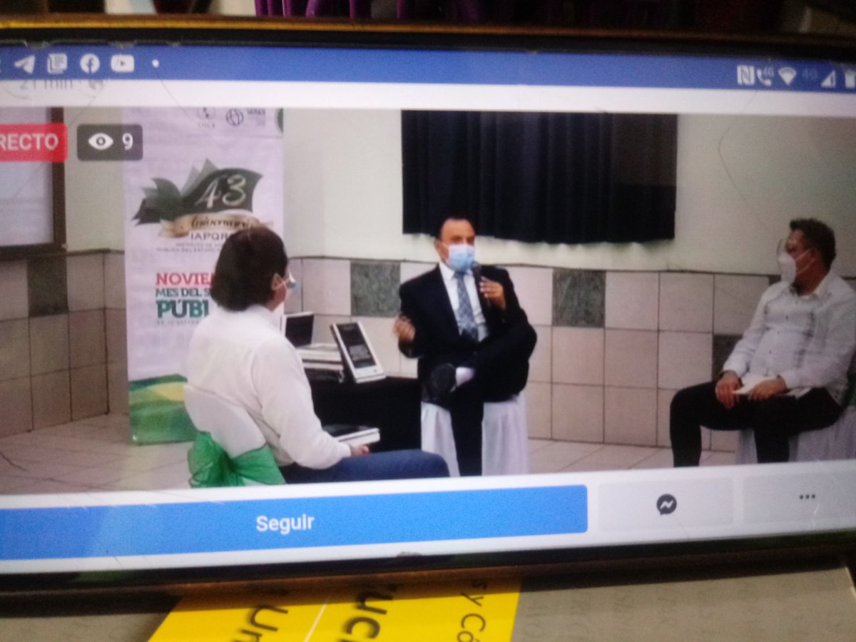 Presentación del libro: "Los motivos  de la Globalización y la experiencia mexicana ante la Apertura Comercial acelerada." de los autores Dres.<a href="/_RodrigoDiazR/">Rodrigo Díaz R.</a> Director General del <a href="/satqroo/">SATQROO</a> y #LuisDavidVazquezHeredia Sub-Secretario Tco de la <a href="/Sefiplanqroo/">SEFIPLAN</a> modera <a href="/leonpres/">leon lizarraga</a> <a href="/iapqroo/">IAPQROO</a>