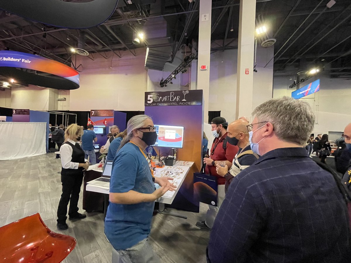 Come find the “Best Old Fashion the AWS Cloud Can Make!”

<a href="/FoxInATX/">Lee Fox</a> is giving the demo you need to see! 

In the Builder’s Fair!

reInventParties.com 

#reInvent #reinvent2021