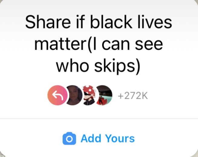 respectfully i do not think this is the activism y’all think it is