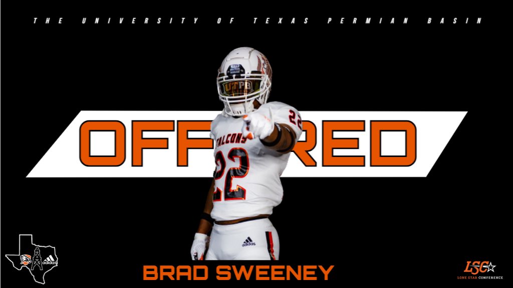 Brad Sweeney (@_brad_sweeney) on Twitter photo Thankful to receive another offer from UT Permian Basin <a href="/coachnighttrain/">Jonathan Cervantes</a> <a href="/JUCOFFrenzy/">JUCO Football Frenzy</a> Thankful to receive another offer from UT Permian Basin <a href="/coachnighttrain/">Jonathan Cervantes</a> <a href="/JUCOFFrenzy/">JUCO Football Frenzy</a>