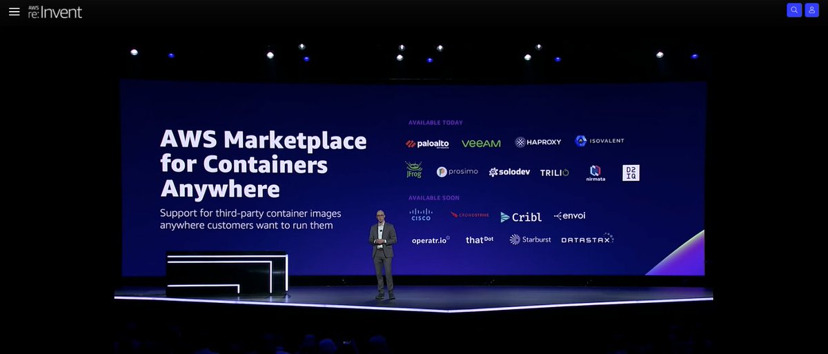 📢 Prosimo is a feat'd partner in the Containers Anywhere release by <a href="/awscloud/">Amazon Web Services</a>! See how we're simplifying multi-cloud networking &amp; enabling customers to take advantage of native cloud capabilities like these &amp; more bit.ly/3pugzpN #AWSreInvent #reInvent #AutonomousTransit