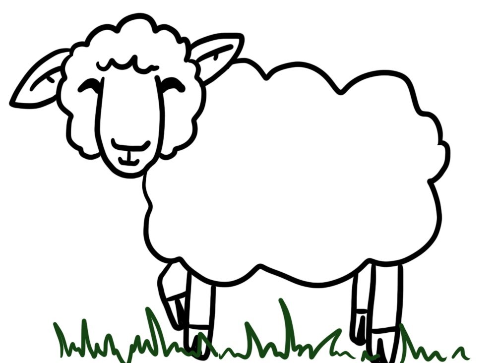 Bethboddles's tweet photo. If you can't sleep, you can count this sheep zZZ https://t.co/s92wPrTLBF