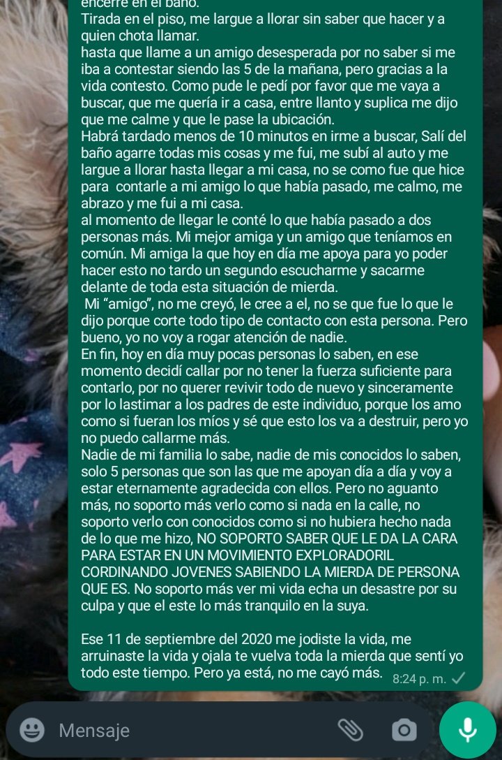MeluAi's tweet photo. Me cansé. Los invito a leer y sepan la clase de persona que tienen al lado. https://t.co/i09l1j5xjD
