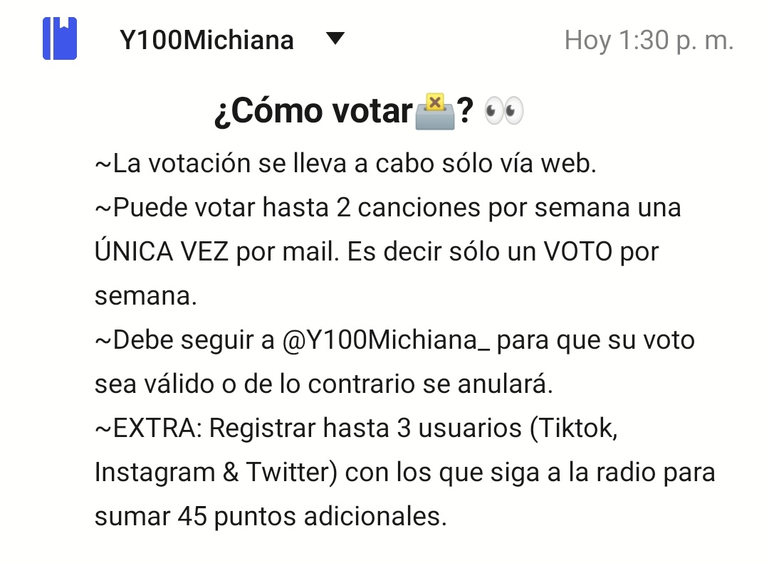 _WeFound7's tweet photo. 📢Monbebe #ONEDAY está nominada en #Y100WeekendTakeovers. Si ganamos la canción será transmitida todo el fin de semana en la programación de la radio.

Se puede votar 1 vez a la semana (votos SPAM son eliminados) y debe seguir a Y100 para que se válido⬇️.
@OfficialMonstaX https://t.co/1ffpTkgqOn