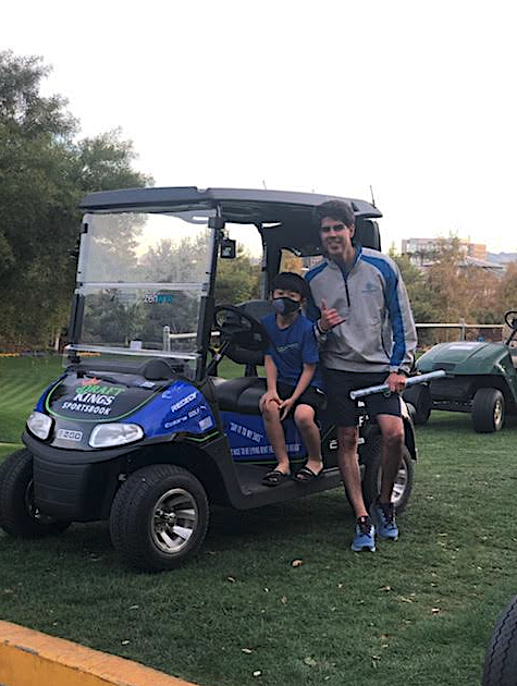 Nephew and I Had a great time at #CapitalOnesTheMatch⛳️🏌️🏌️‍♂️ great commentating #CharlesBarkley
