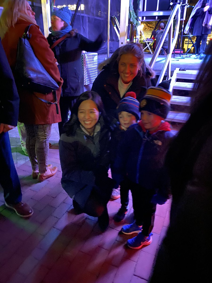 Happy Holidays from #CopleySquare! Thanks to @BostonParksDept and @BostonPWD for helping light the Copley Square Tree tonight! @MayorWu