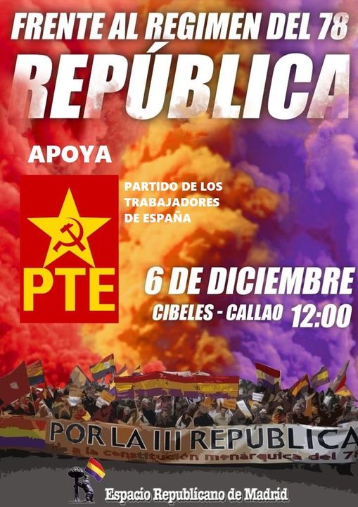 Partido de los Trabajadores de España - PTEspaña - (@ptespain) on Twitter photo 