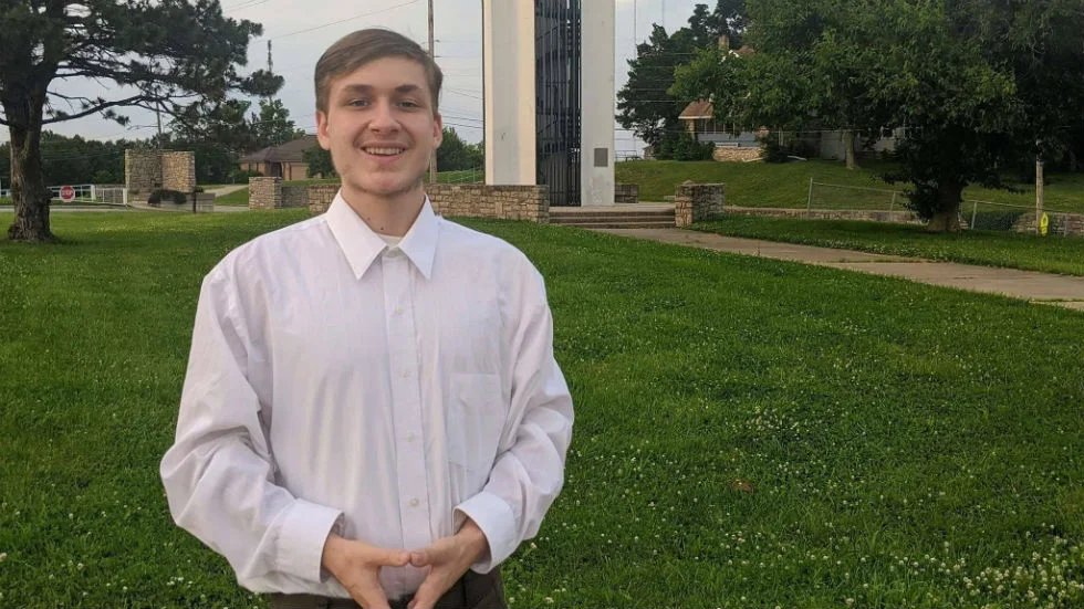 thehill's tweet image. 21-year-old Kansas state lawmaker arrested for second time in a month hill.cm/6tYGiID