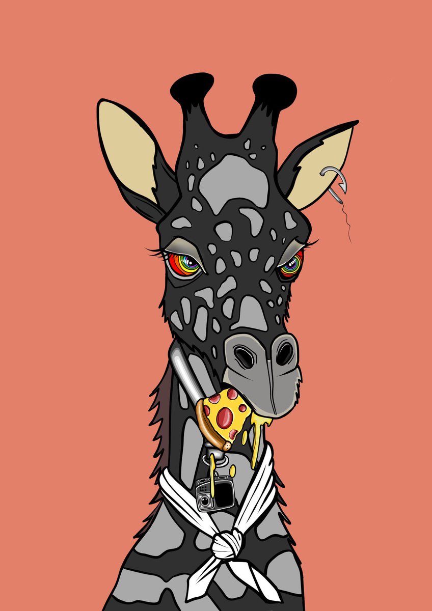 Gaudygiraffe's tweet photo. @ottosuwen Mint @GaudyGiraffes instead for 0.02 Eth! https://t.co/xpOzZCVbPB or at least come check us out on discord https://t.co/K41C7wts6x The Art is🔥 https://t.co/kFBpNbLwEx