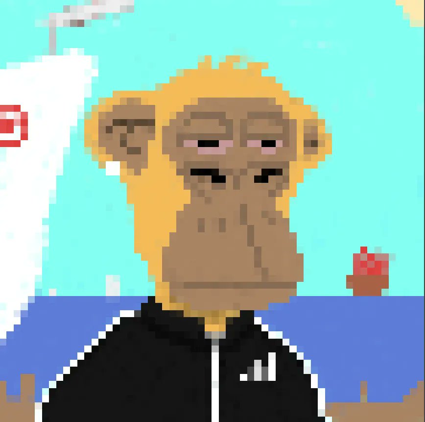 MiniMenNFT's tweet photo. The Bored Ape MiniMan , inspired by the homie @NftSteam @adidas @BoredApeYC @MiniMenNFT @opensea @HUMBLGallery @humblceo @lilbaby4PF @Target
Nose look a lil crazy but I think it came out ok. The high ape 🔥🔥🔥🔥🔥 #BoredApeYachtClub #MiniMenCrypto #nft https://t.co/Kf8nAYTdaN