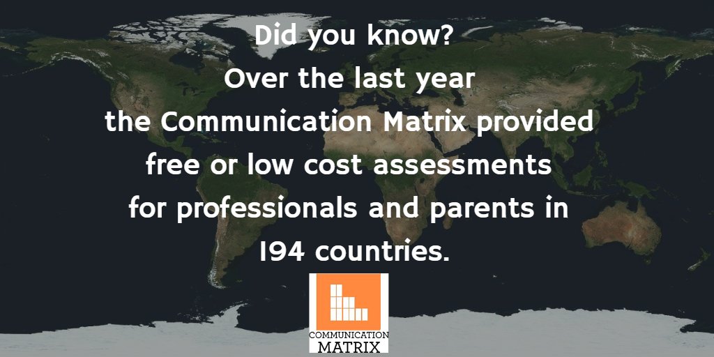 Comm_Matrix's tweet image. #GivingTuesday Support our mission to improve outcomes for individuals with complex communication needs around the world with your donation: communicationmatrix.org/DonateNow/Dona…