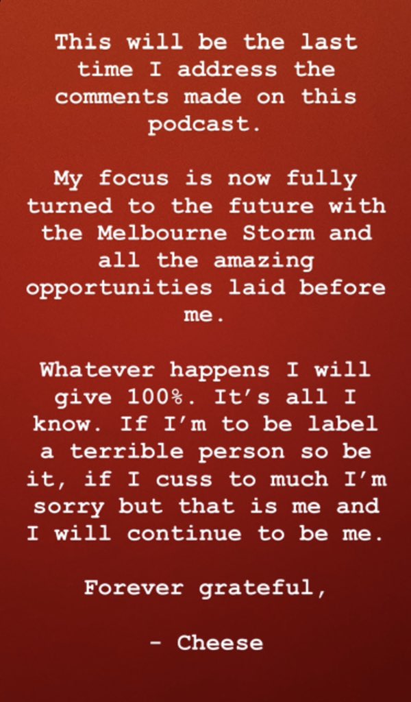 Melbourne Storm tweet media