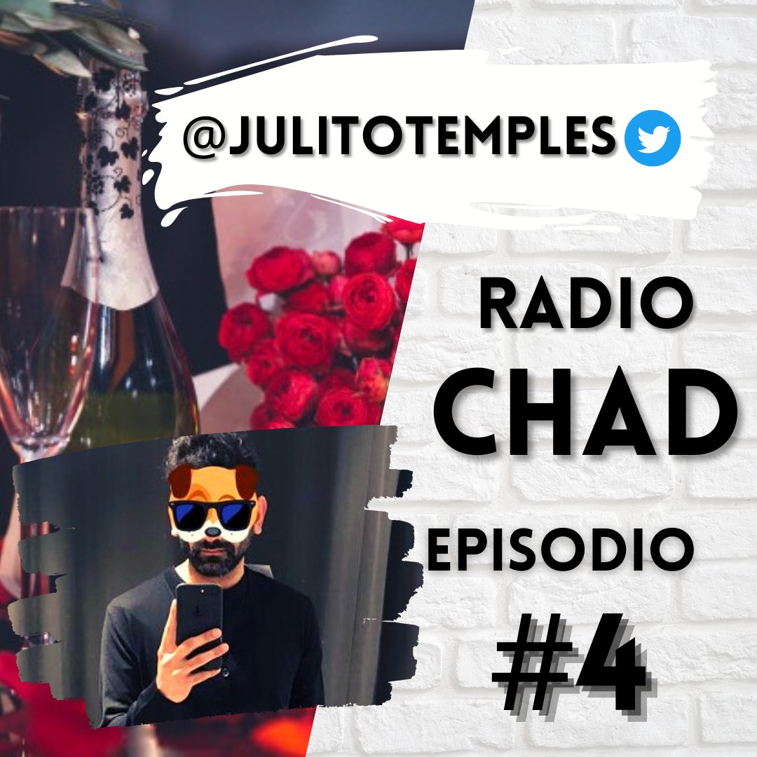 RadioChad_'s tweet photo. HOY compartimos el episodio 4 de @RadioChad_ con @JulitoTemples . #Chamuyos https://t.co/oiGw2VtbdG