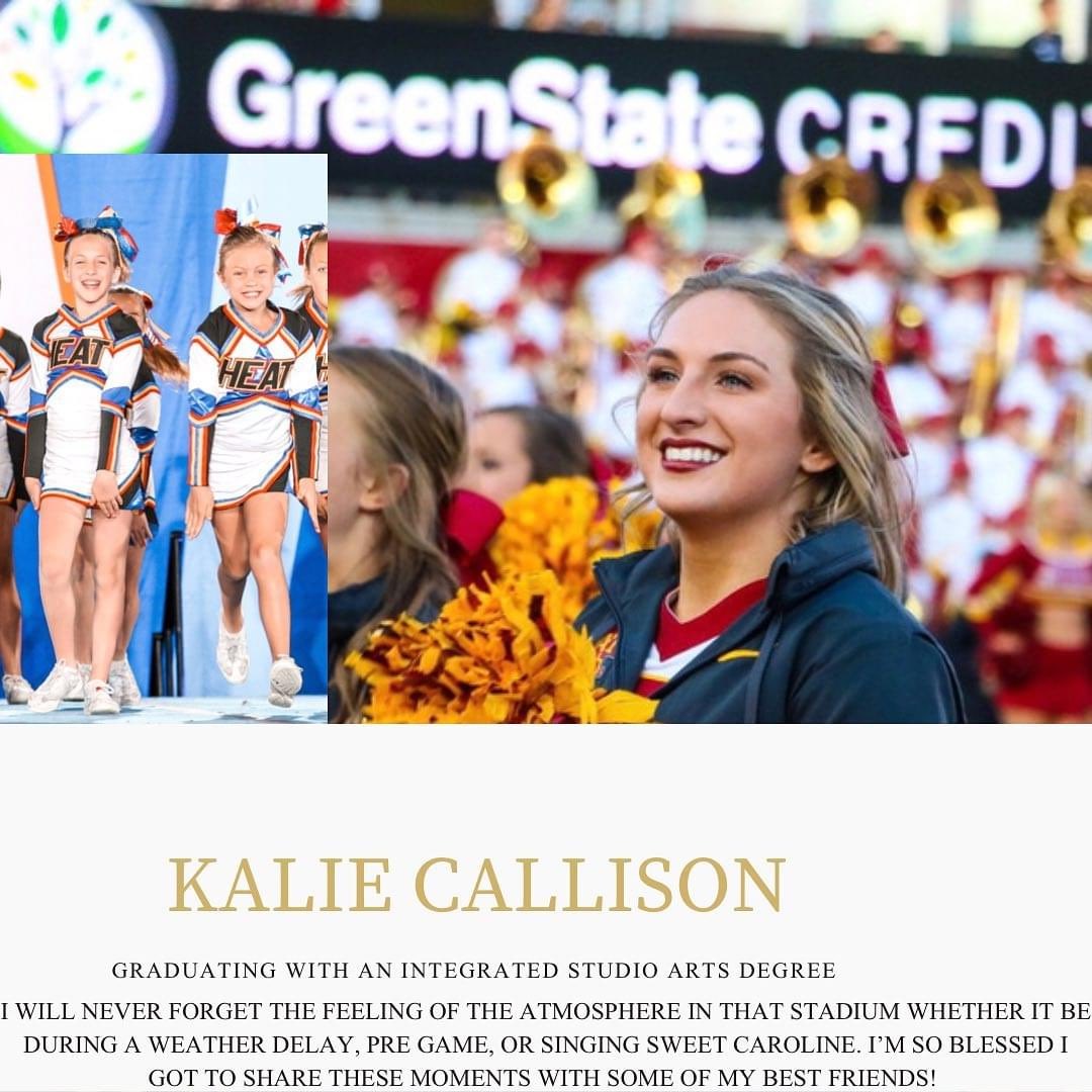 Proud of this girl <a href="/kalie_cal/">kalie callison</a> Starting cheer at age 8 and dreamed of cheering on the big stage.  Went to live that dream out in Ames.  What a great experience. One more bowl game coming up…enjoy it my sweet girl!
