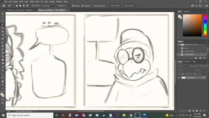 Some sneak peeks of upcoming comics! One for my Super Mario AU, the other for that Pokemon story I got goin' :) 