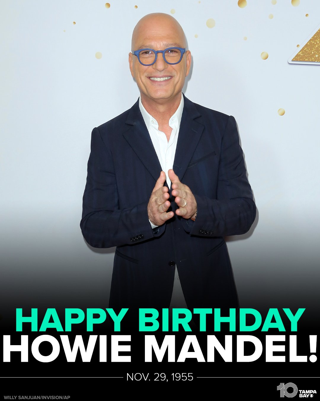 HAPPY BIRTHDAY Comedian and TV host Howie Mandel is celebrating his 66th birthday today! 