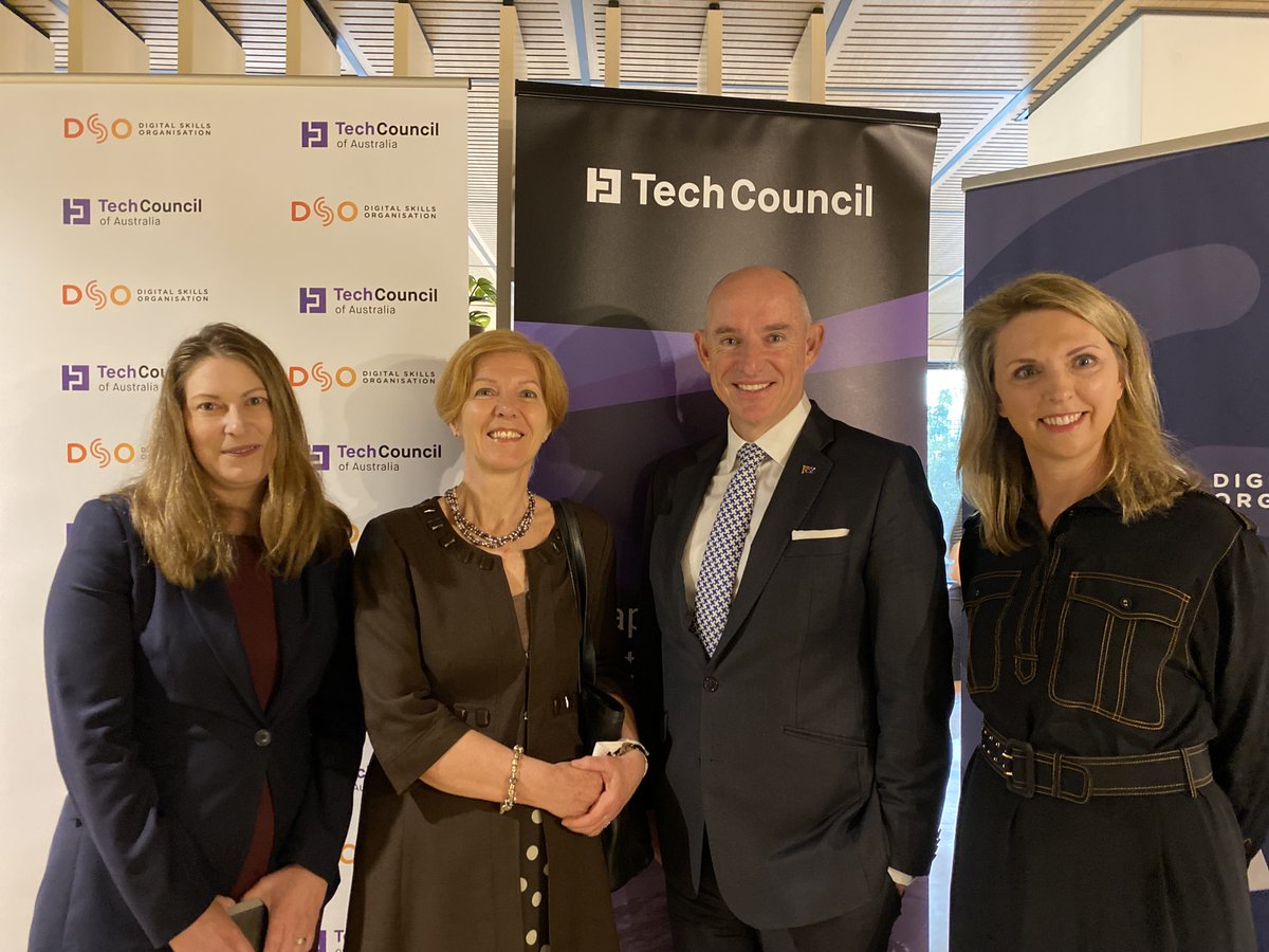 Swinburne's tweet photo. We are thrilled to join the @techcouncil_aus and support the industry’s goals of creating 1 million tech jobs by 2025. Let’s shape Australia’s digital future, together. #techcouncilau #techaustralia #techjobs https://t.co/QB1JSJ6xfV