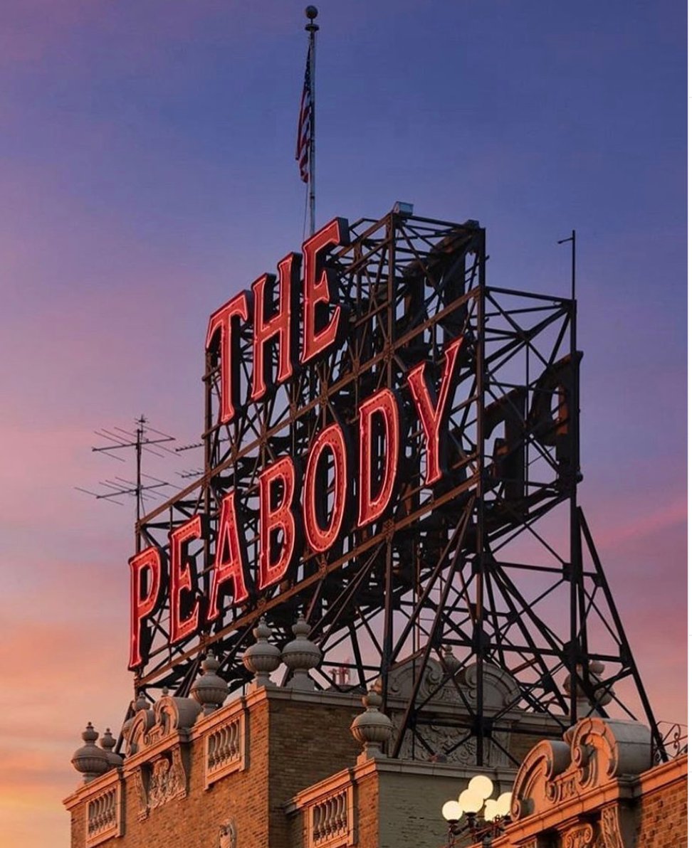 PeabodyMemphis's tweet photo. A picture-perfect end to the day.

https://t.co/MKml0TIr8P

#ThePeabodyMemphis #IconicSignage #Peabody #DiscoveringMemphis https://t.co/VUEygD5MI1