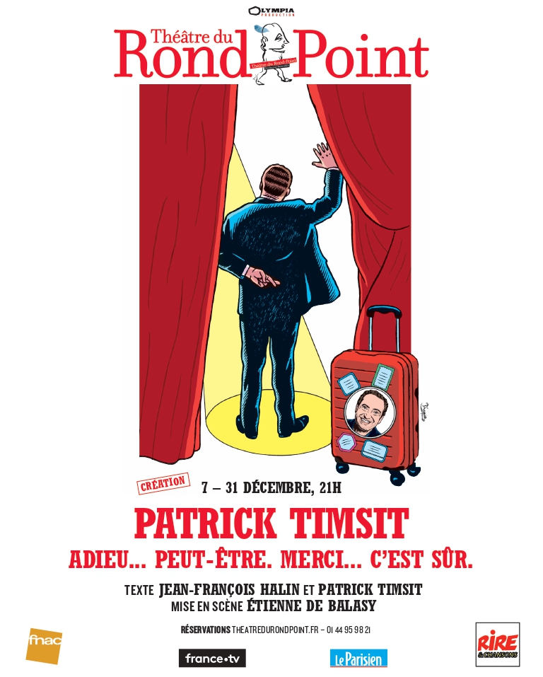 Rire et Chansons (@rirechansons) on Twitter photo Partenariat #rireetchansons👍<a href="/patricktimsit/">Patrick Timsit</a> dès ce soir <a href="/RondPointParis/">Théâtre du Rond-Point</a>😀avec son nouveau spectacle “Adieu... peut-être. Merci... c’est sûr”👏
Rendez-vous là➡️olympiaproduction.com/humour/patrick…
@olympiaprod Partenariat #rireetchansons👍<a href="/patricktimsit/">Patrick Timsit</a> dès ce soir <a href="/RondPointParis/">Théâtre du Rond-Point</a>😀avec son nouveau spectacle “Adieu... peut-être. Merci... c’est sûr”👏
Rendez-vous là➡️olympiaproduction.com/humour/patrick…
@olympiaprod