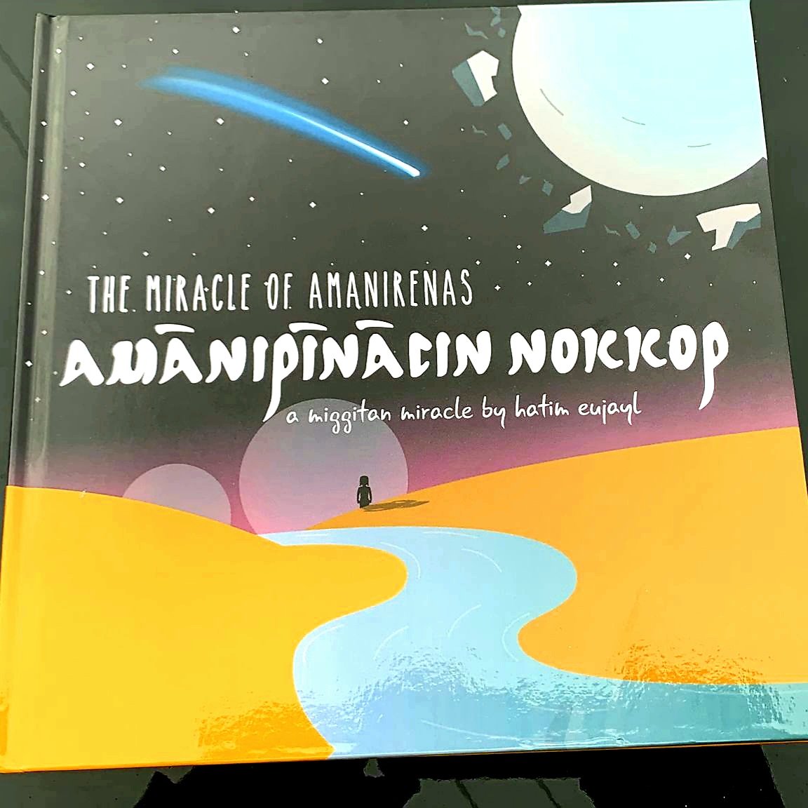 The Miracle of Amanirenas by @HatimAlTai2 is here! This is the 3rd of 4 books in our <a href="/GeriFaiOmir/">Read, Write, Count in Nubian | ⲅⲉⲣⲓ, ⲫⲁ̄ⲓ̈, ⲟ̄ⲙⲓⲣ</a> campaign which we launched to publish children's books written in the Nubian language.