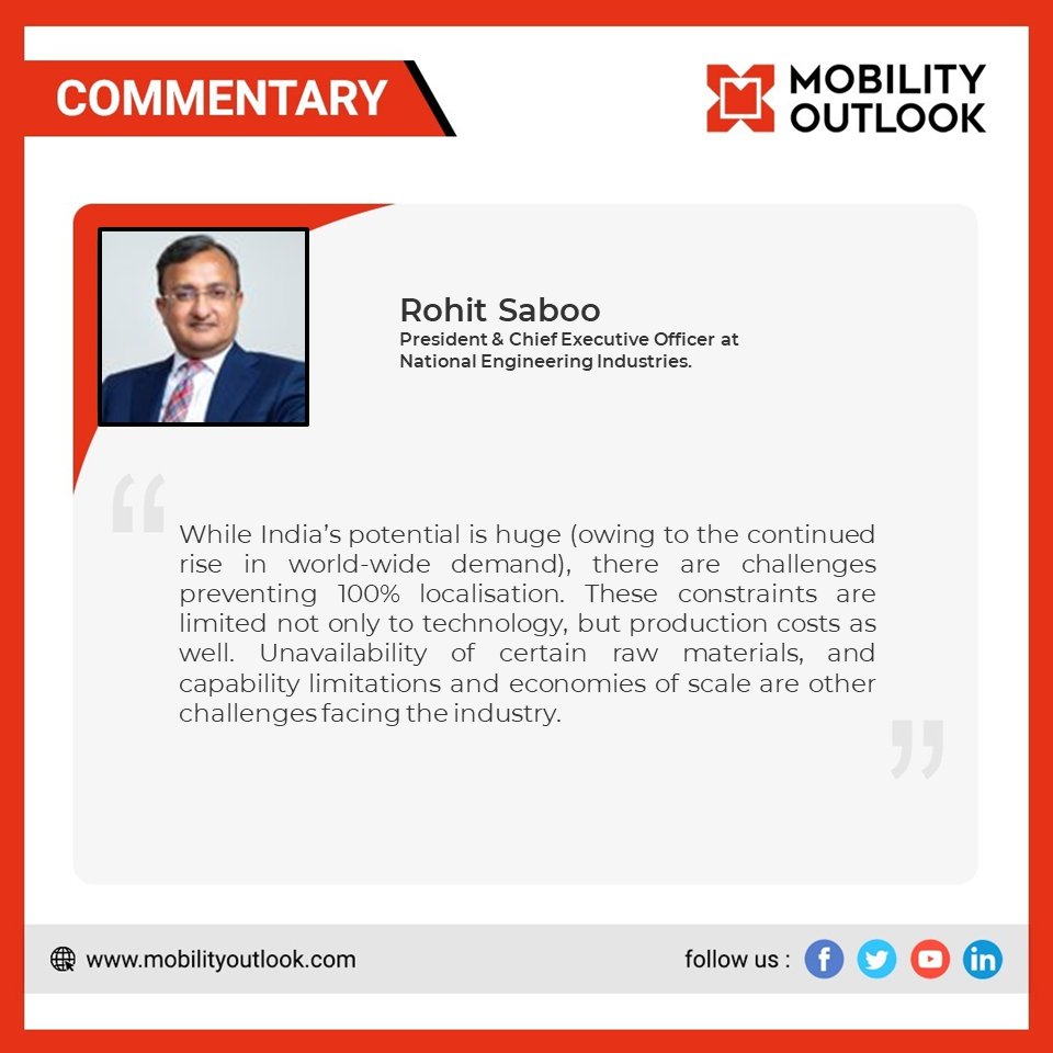MobilityOutlook's tweet photo. #MobilityCommentary | Localisation Of India’s Auto Parts Industry Is Imperative For Future
Read more: https://t.co/a2N9gUYr3R
#mobilityoutlook #autoparts #autosector #futuremobility https://t.co/3QIgJTmHkA