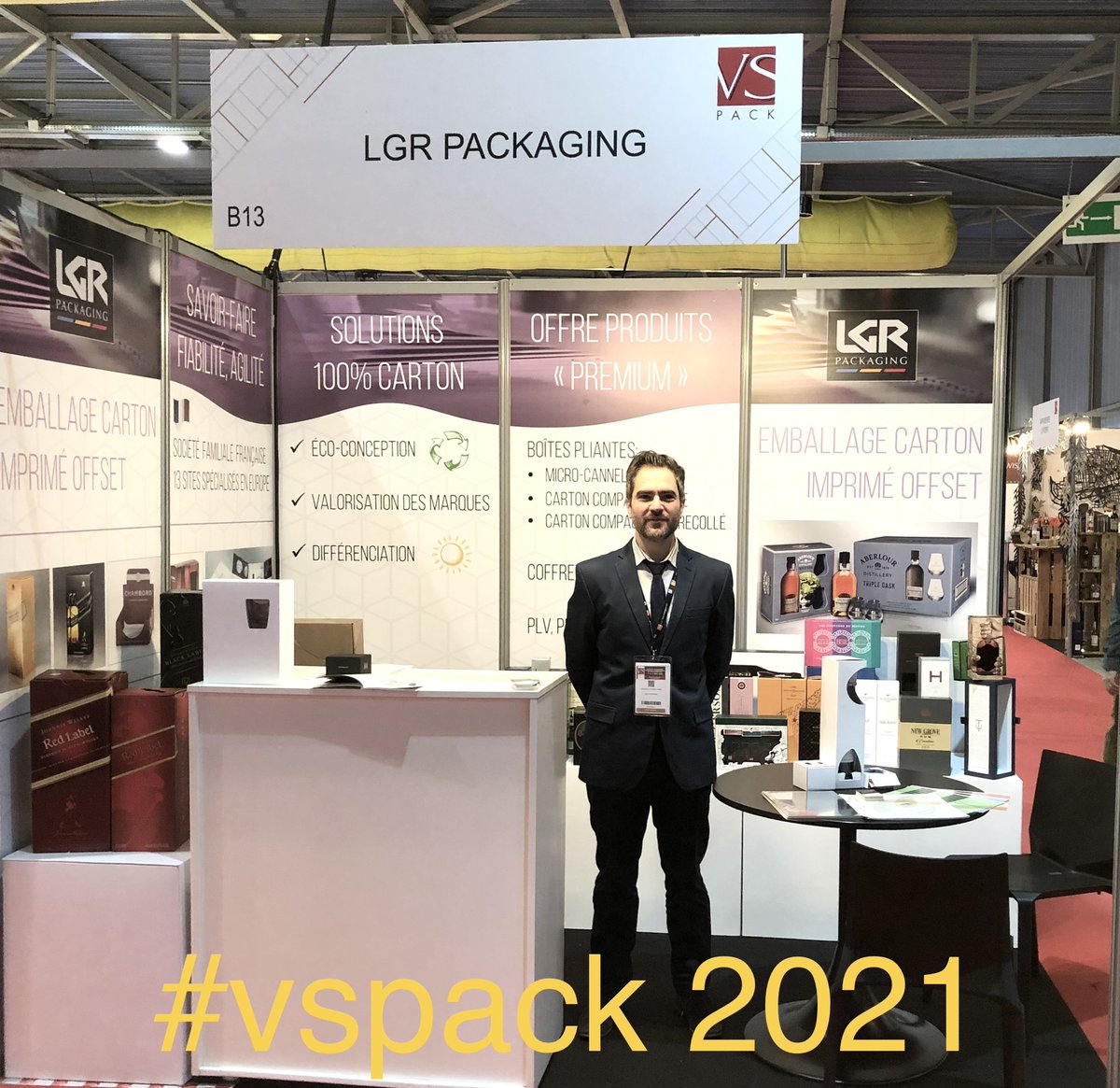 🇫🇷 #vspack 𝟐𝟎𝟐𝟏 - Cognac
Retrouvez-nous 𝐒𝐭𝐚𝐧𝐝 𝐁𝟏𝟑 📍 et lors de la conférence "𝑳𝒂 𝒕𝒓𝒂𝒏𝒔𝒊𝒕𝒊𝒐𝒏 𝒎𝒂𝒕é𝒓𝒊𝒂𝒖𝒙 : 𝒒𝒖𝒆𝒍𝒍𝒆𝒔 𝒑𝒆𝒓𝒔𝒑𝒆𝒄𝒕𝒊𝒗𝒆𝒔 𝒅𝒂𝒏𝒔 𝒍'𝒆𝒎𝒃𝒂𝒍𝒍𝒂𝒈𝒆 𝒅𝒆 𝒍𝒖𝒙𝒆 ?" Mercredi à 15h30 !
#lgrpackaging #packaging #carton