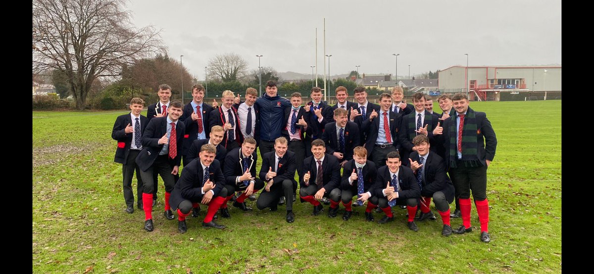LlandoveryColPE's tweet photo. Fantastic to see the boys get their ‘Red Socks’ today ahead of the WCL Cup Final tomorrow night. Well done to all the boys in the Senior Squad for raising the bar &amp; pushing each other to be the best you can be! #tradition #onemoregame #nextjob 💪🏼🏉💪🏼 https://t.co/GpBr8ujQpf