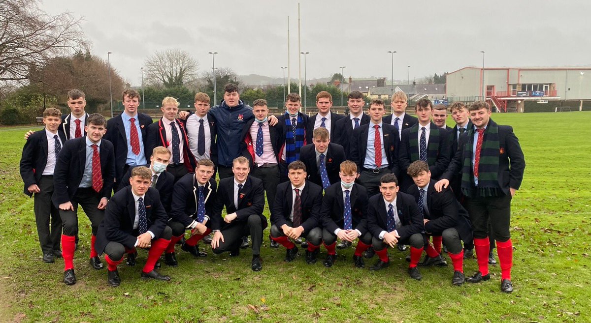 LlandoveryColPE's tweet photo. Fantastic to see the boys get their ‘Red Socks’ today ahead of the WCL Cup Final tomorrow night. Well done to all the boys in the Senior Squad for raising the bar &amp; pushing each other to be the best you can be! #tradition #onemoregame #nextjob 💪🏼🏉💪🏼 https://t.co/GpBr8ujQpf